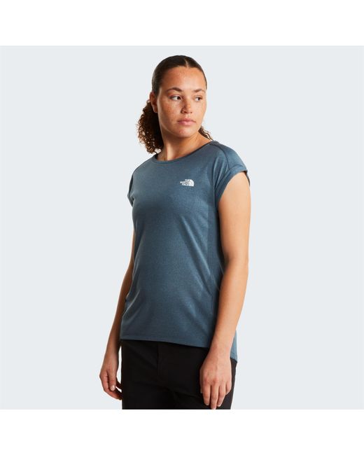 The North Face Blue Short-Sleeve Performance T-Shirt