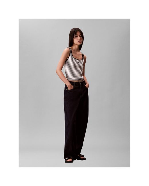 Calvin Klein Black Tank Vest
