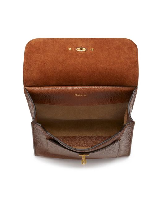Mulberry Brown Antony Leather Satchel