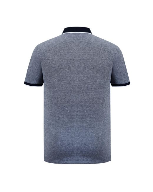 SoulCal & Co California Blue Pique Polo Shirt for men