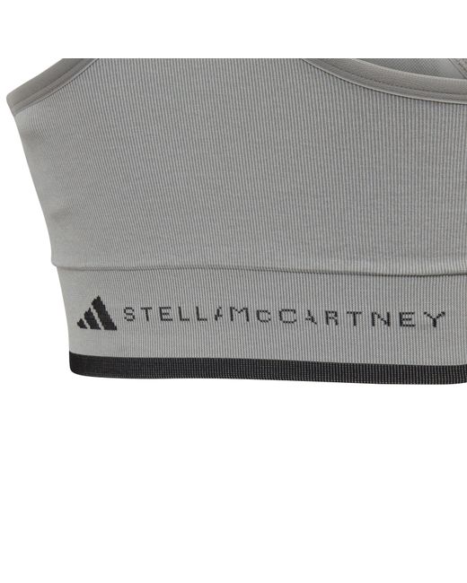 Adidas Gray Non Wired Medium Impact Sports Bra