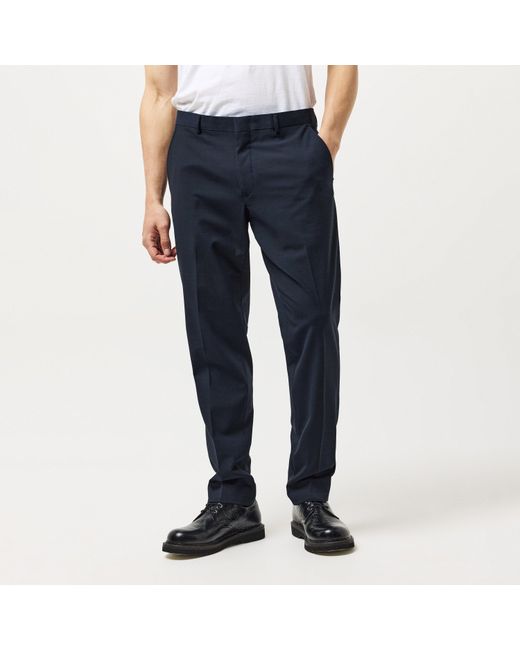 Michael Kors Blue Travel Suit Trousers for men