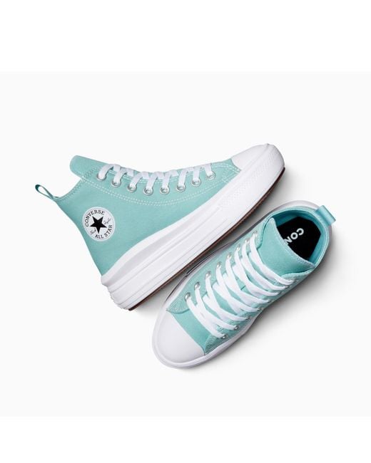 Converse Black Chuck Taylor All Star Lif Canvas High-Top Trainers