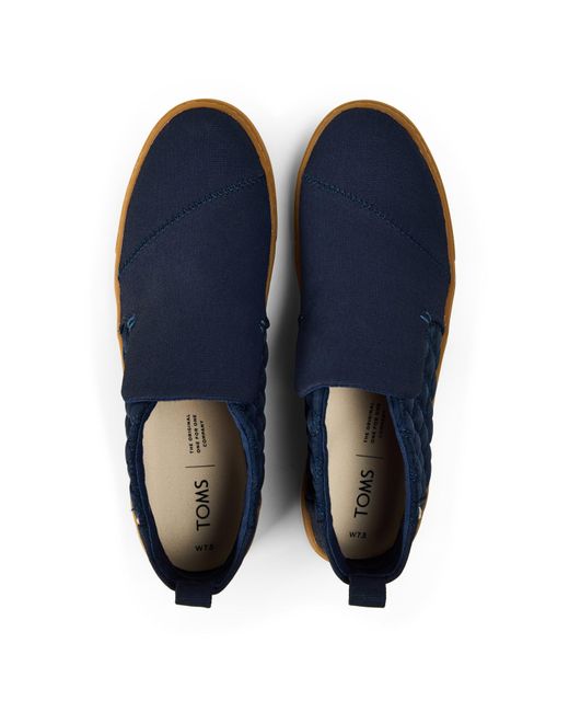 TOMS Blue Canvasas Ladies