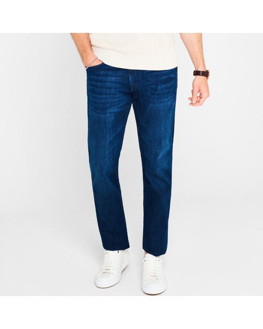 Boss Blue Delaware Slim Fit Jeans for men