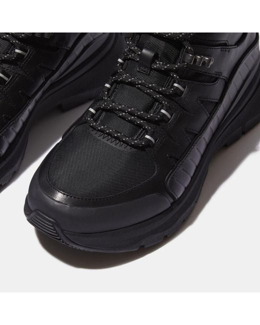 Fitflop Black Neo-D-Hyker Outdoor Boots