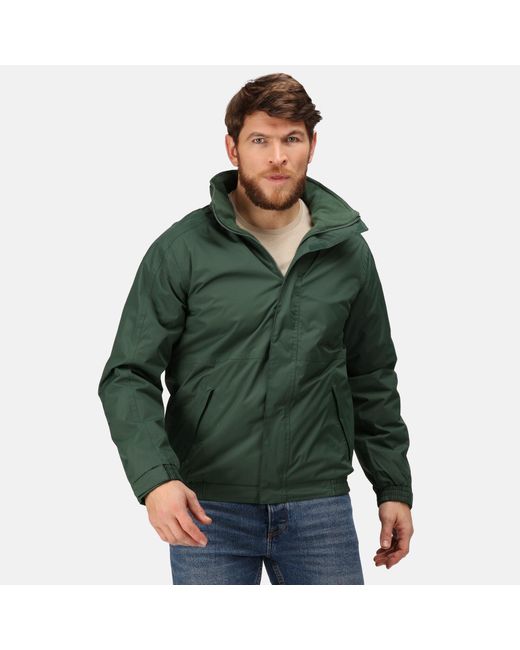 Regatta Green Dover Fleece Lined Waterproof Insulated Bomb for men