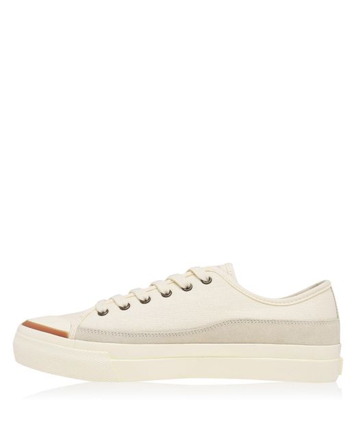 Levi's Natural Square Canvas Low Trainers for men