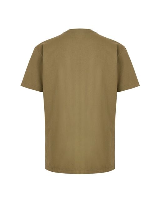 DSquared² Green Spray Logo T Shirt for men