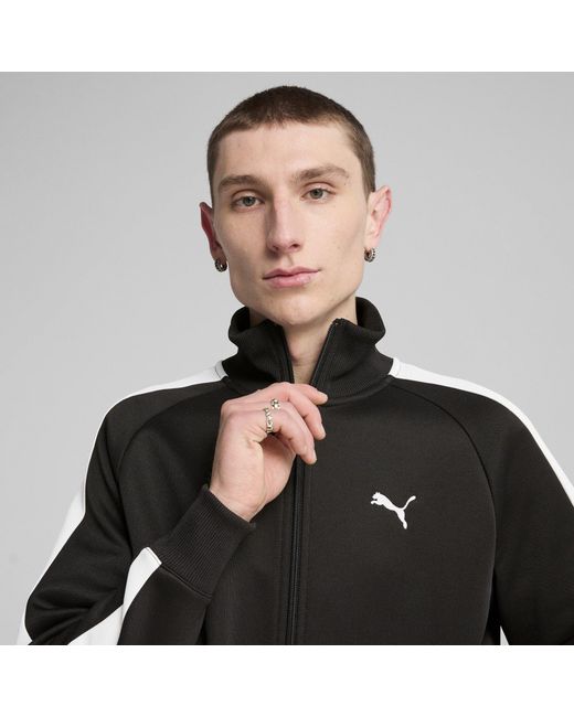 PUMA Black All Over Track Jacket Tracksuit Top for men