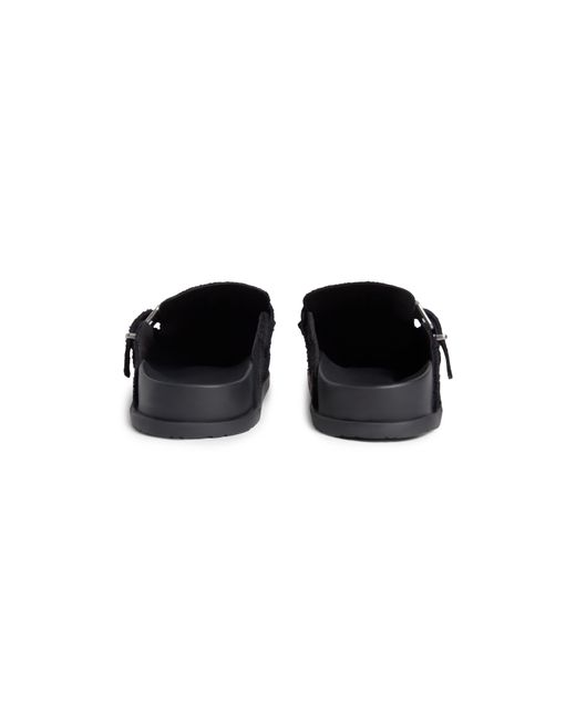 Tommy Hilfiger Black Flat Mules for men