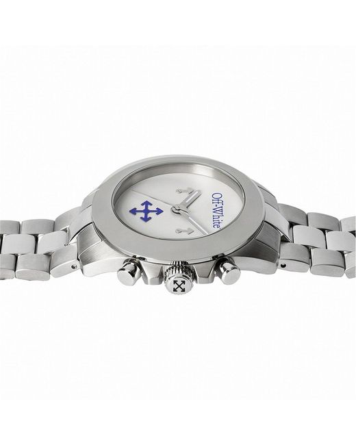 Off-White c/o Virgil Abloh Metallic Reset Watch for men