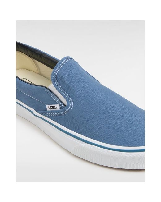 Vans Blue Authentic Slip Canvas Trainers for men