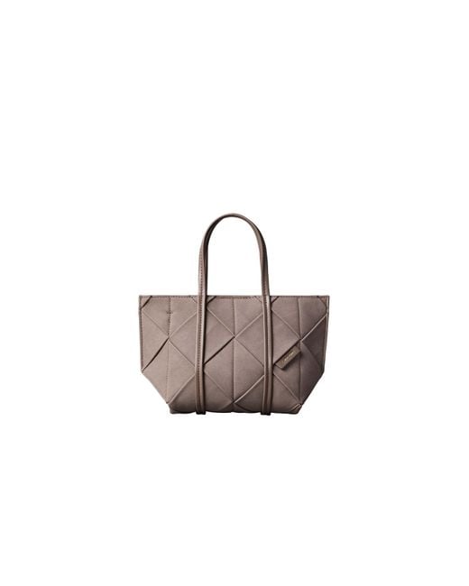 Calvin Klein Gray Ck L Wvn M T Ld64