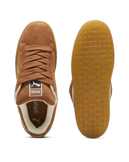 PUMA Brown Suede Xl Trainers for men