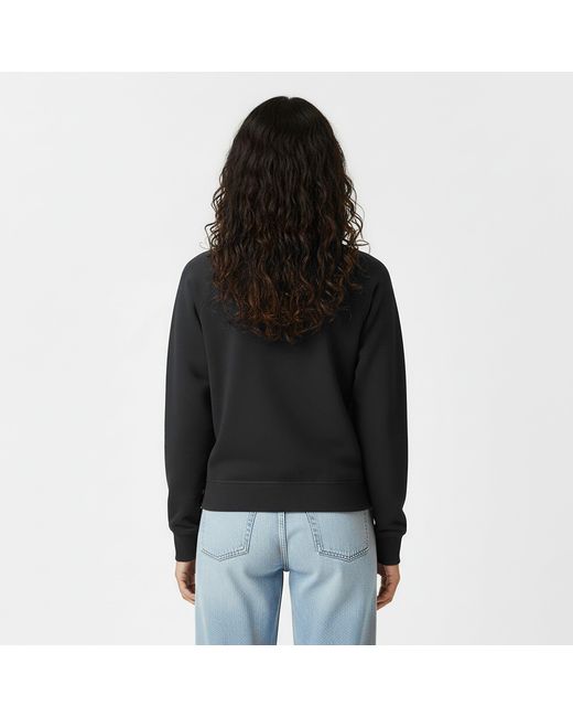 Jack Wills Black Hunston Graphic Crew Neck Sweatshirt