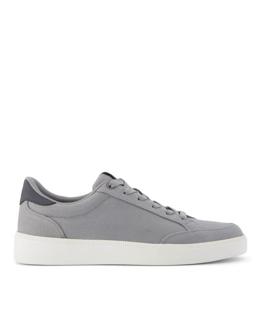 TOMS Gray Trvl Lite Rio Twill Low-Top Trainers for men