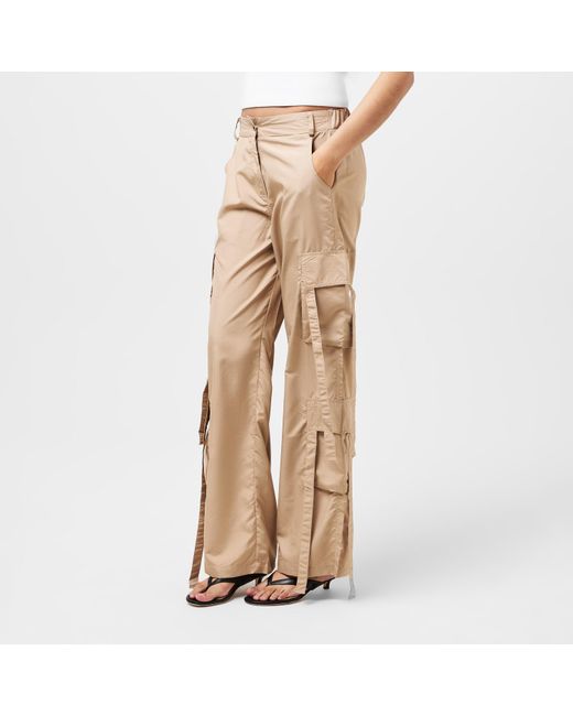 AX Paris Natural Strap Detail Cargo Pants