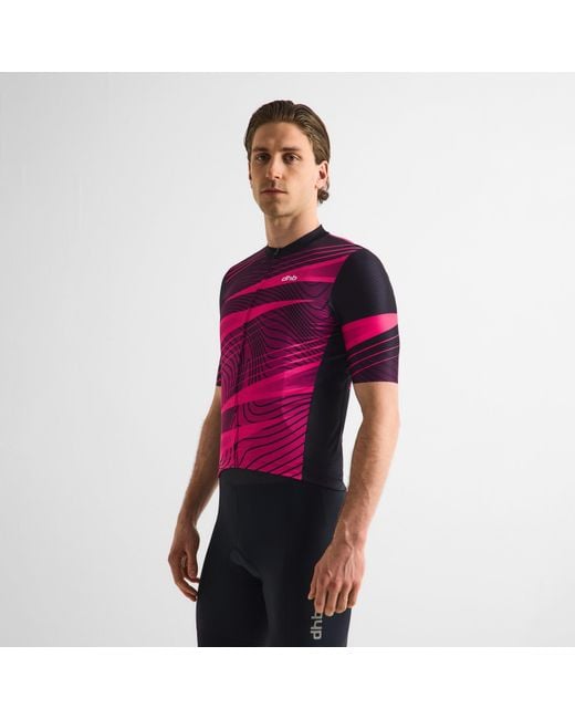 Dhb Purple Blok Short Sleeve Jersey 3.0