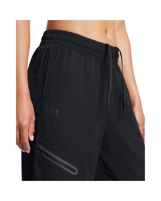 Under Armour Blue Unstoppable Open Hem Woven Joggers