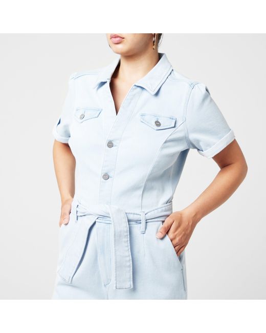 PAIGE Blue Anessa Jumpsuit