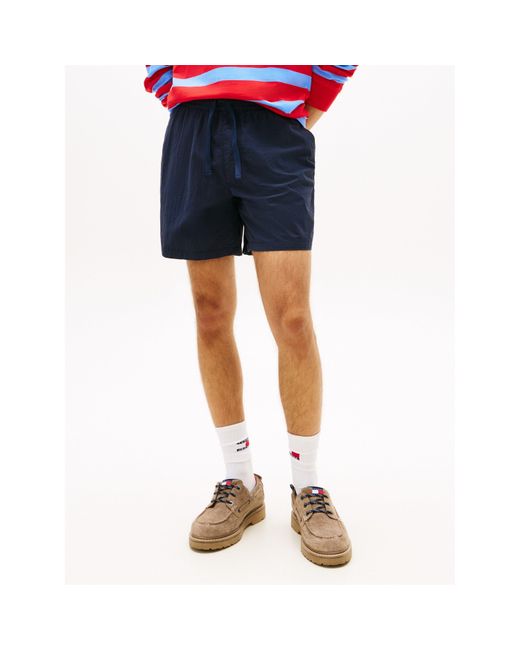 Tommy Hilfiger Blue Woven Tracksuit Shorts for men