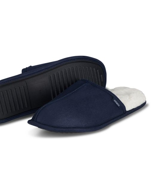 Farah Blue Ahlers Tan Slipper for men
