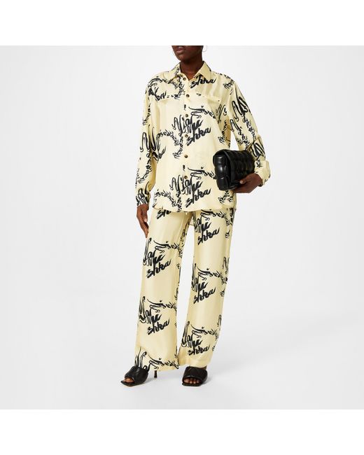 Nanushka Metallic Jarine Trouser