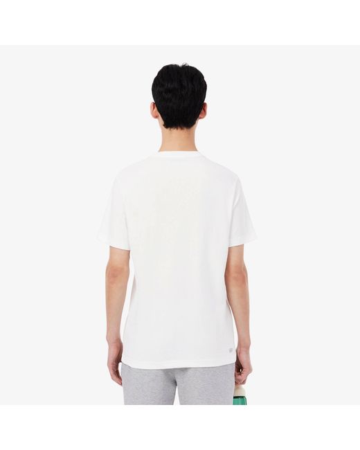 Lacoste Green Short Sleeve Performance T-Shirt for men