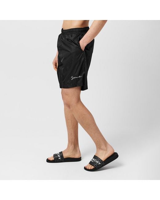 Givenchy Black Swim Shorts for men