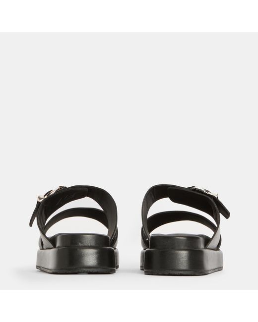Barbour Black Adele Sandals