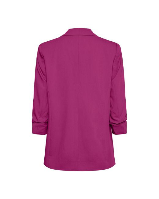 Pieces Purple Tailored Structured Blazer