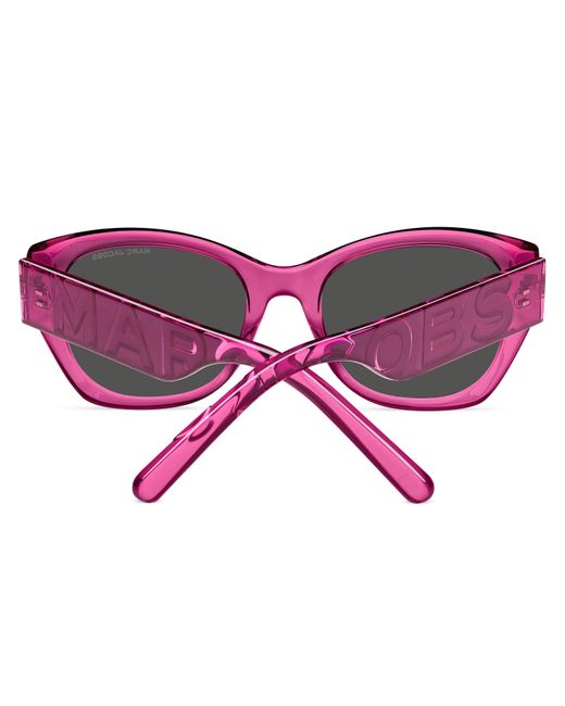 Marc Jacobs Pink Round Sunglasses
