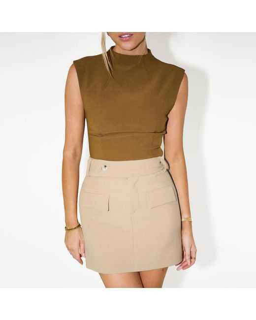 Odd Muse Natural The Ultimate Muse Mini Skirt