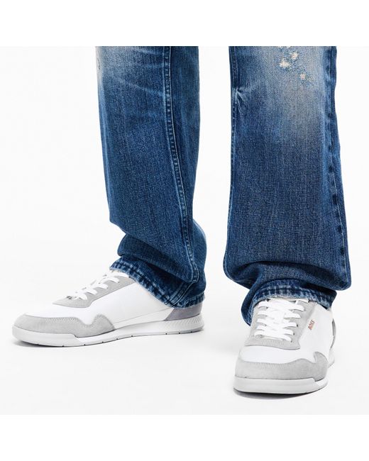 Boss White Titanium Sl Trainers for men