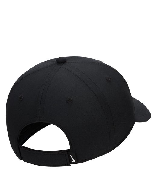 Nike Black Dri-Fit Club Structured Swoosh Cap for men