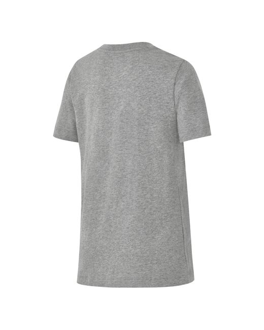 Nike Gray Adults Poland Short Sleeve T-Shirt