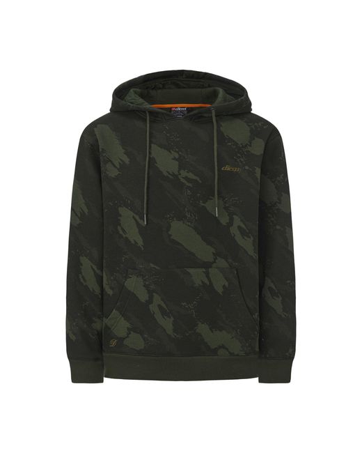 Diem Green Angler Hoodie for men