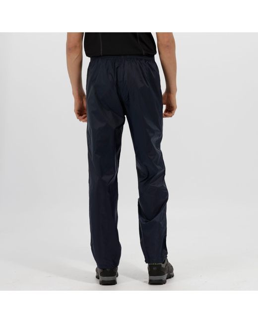 Regatta Blue Pack-It Overtrousers for men