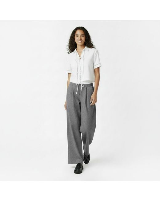 Jack Wills Gray Relaxed Tailored Trousers