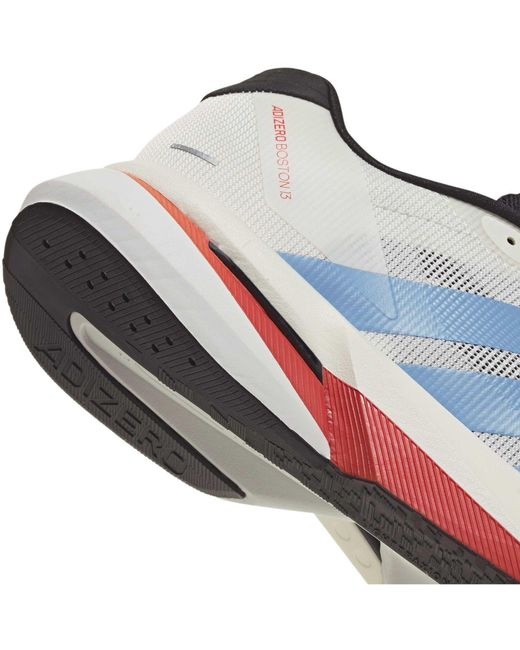 Adidas Blue Adizero Boston 13 Road Running Shoes for men