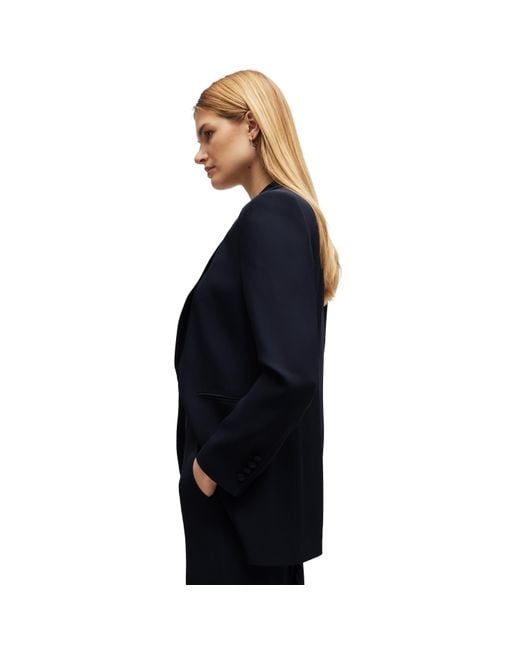 Boss Blue Jirea Tailored Formal Jacket