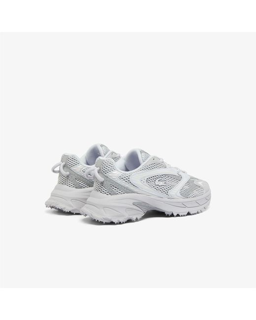 Lacoste Gray L003 Neo Shot Trainers