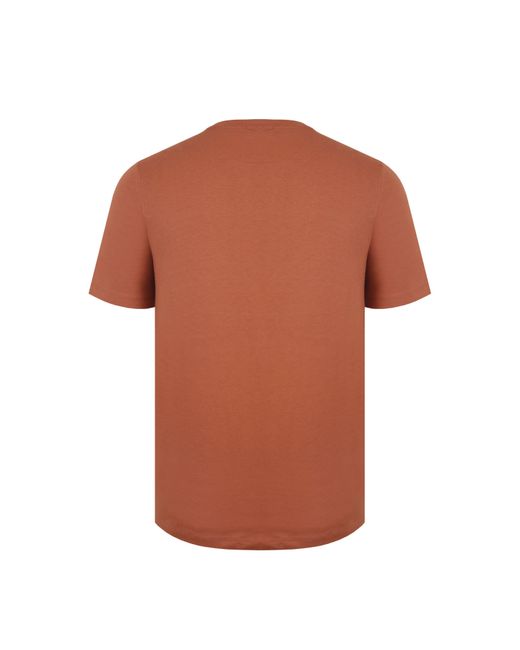 Slazenger 1881 Brown Plain T-Shirt for men