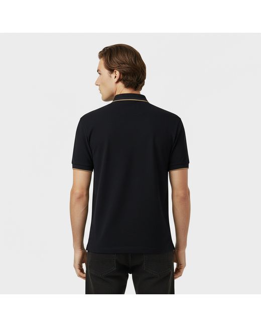 Boss Black Paddy Polo Shirt With Contrast Tipping for men