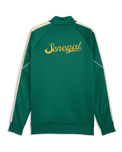 PUMA Green Senegal Tracksuit Top World Cup 2026 for men