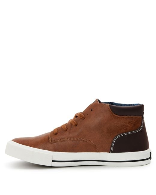 Original Penguin Brown Miles Chukka Boots for men