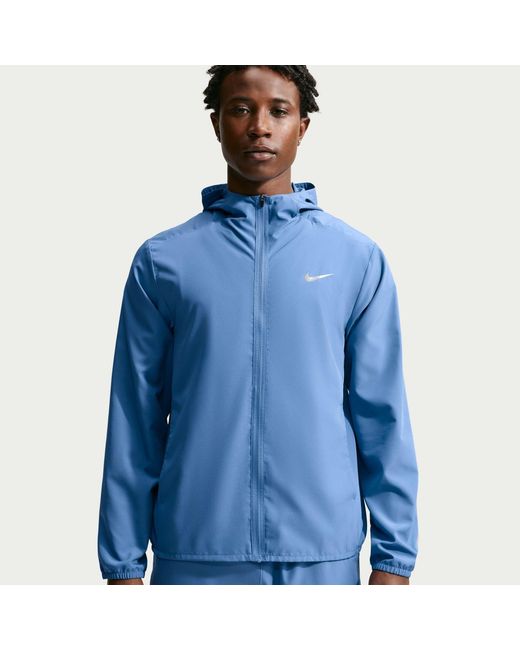 Nike Blue Form Hooded Jacket for men