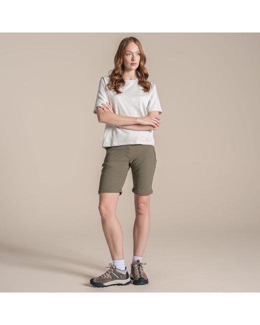Craghoppers Green Nosilife Pro Convertible Iii Lightweight Trousers