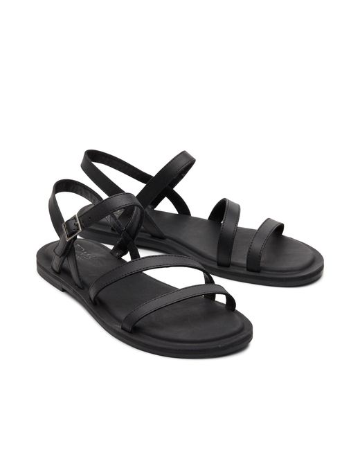 TOMS Black Kira Strappy Sandal